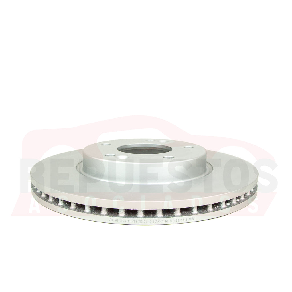 DISCO DE FRENO FRONTAL ADVICS 51712-3X000 HYUNDAI ELANTRA G4JP 2011-2020