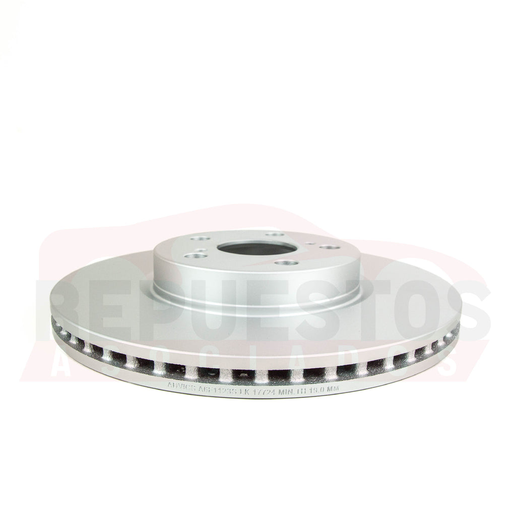 DISCO DE FRENO FRONTAL ADVICS 43512-02240 TOYOTA COROLLA 2ZR 2009-2019