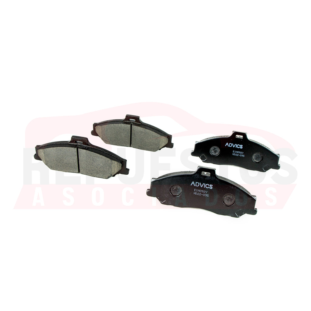 PASTILLA DE FRENO CERAMICA ADVICS E1N092Y MAZDA BT50 WL,WE 2006-2012
