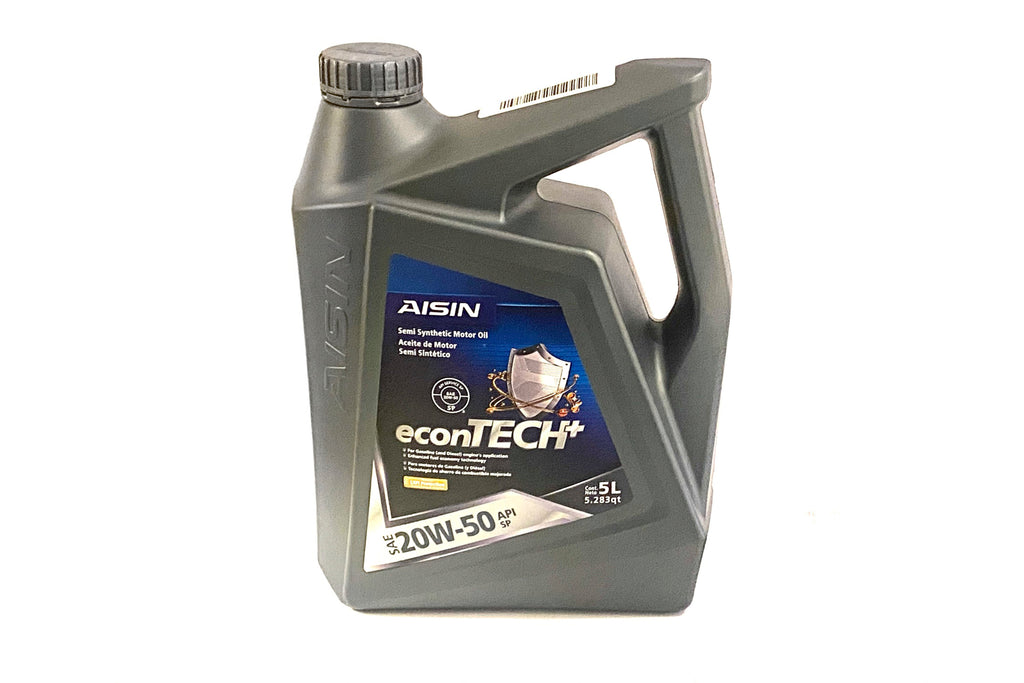 Aceite 20W-50 Aisin econTECH+ API SP Semi Synthetic 5L